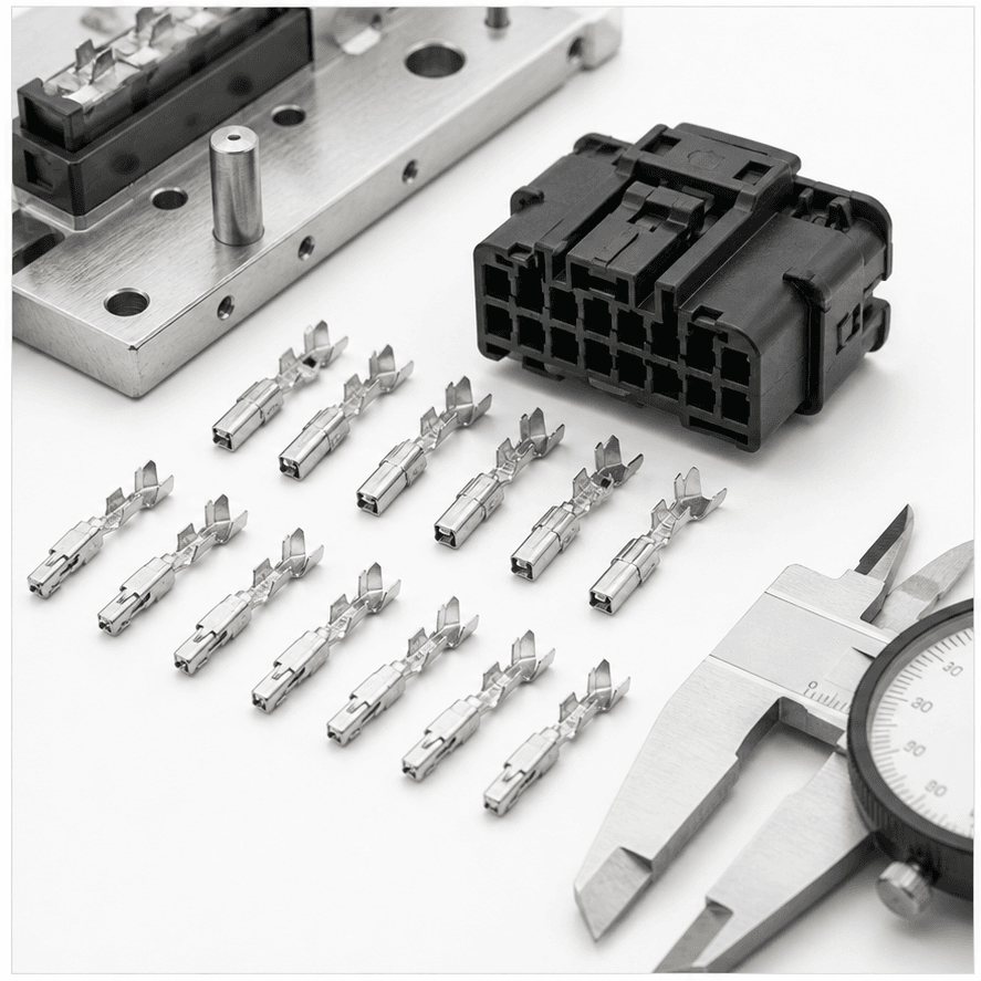 Automotive connector inspection and quality control
