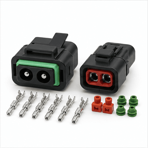 Waterproof automotive connector kit